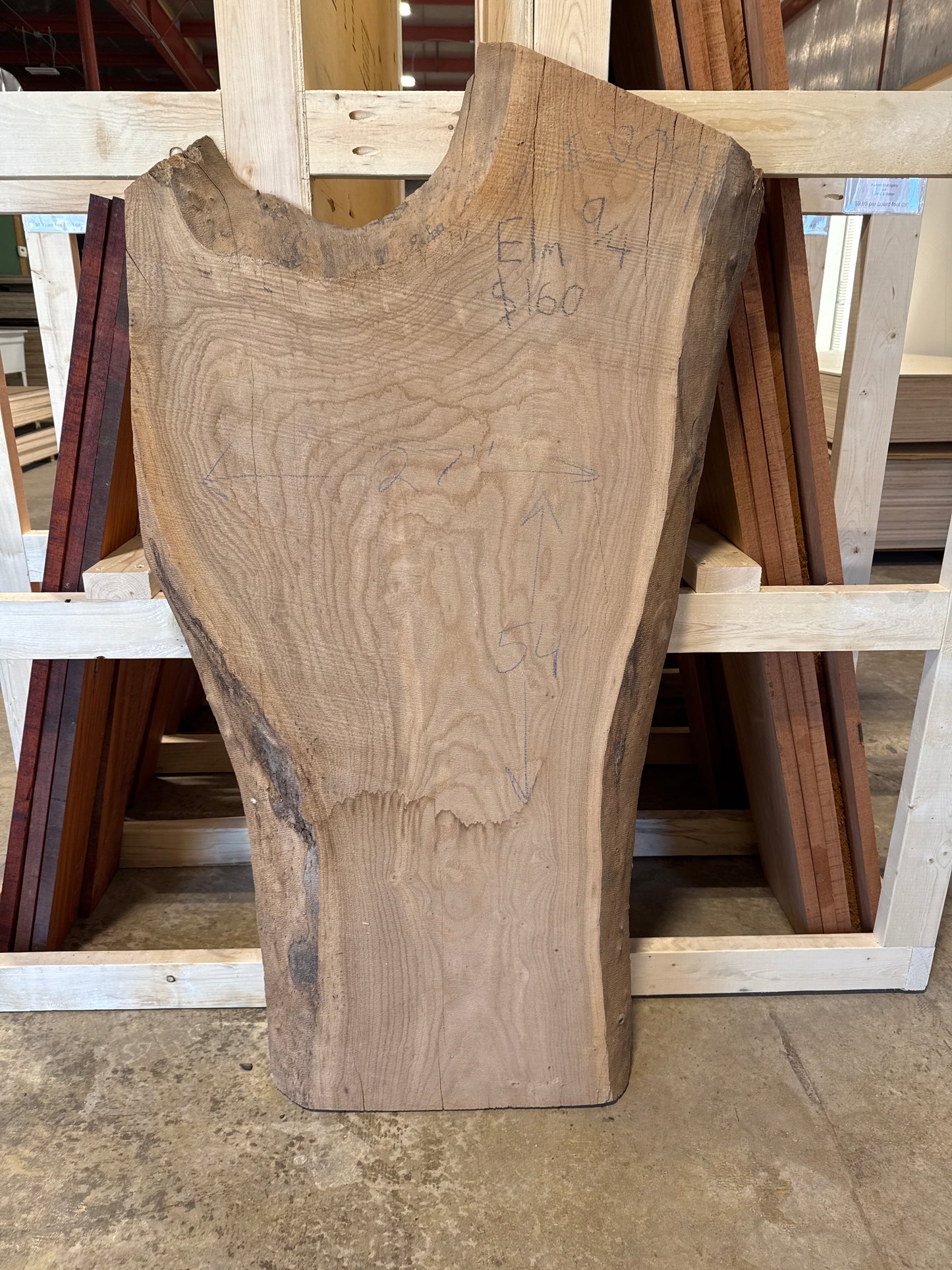 Elm Slab WLE009