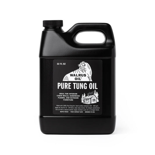 Pure Tung Oil 32oz - Walrus Oil