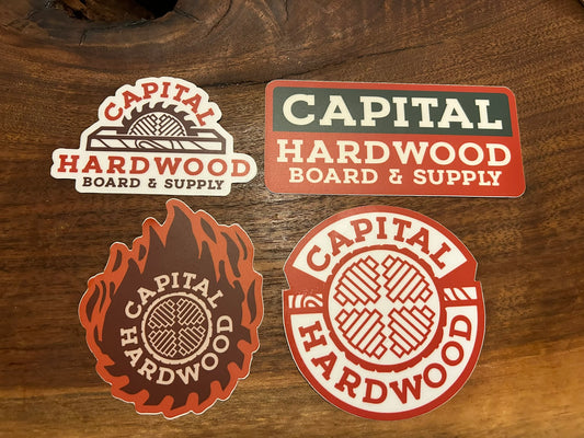 Capital Hardwood Sticker Pack